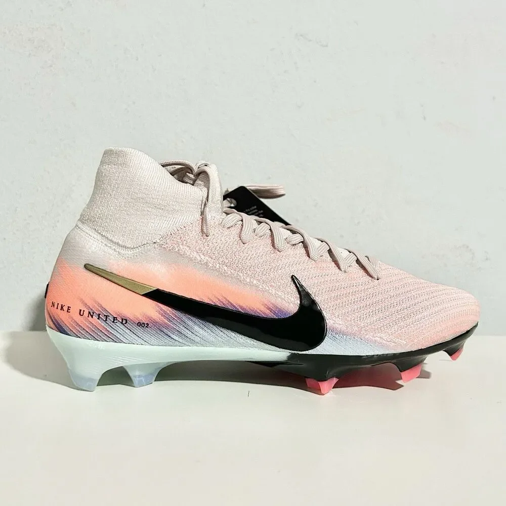 Nike United Mercurial Superfly 10 Elite FG Silt Red Men’s Size 4.5 Soccer Cleats